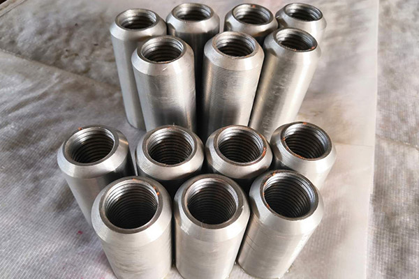 Straight threaded steel bar connector steel bar joint sleeve butt sleeve