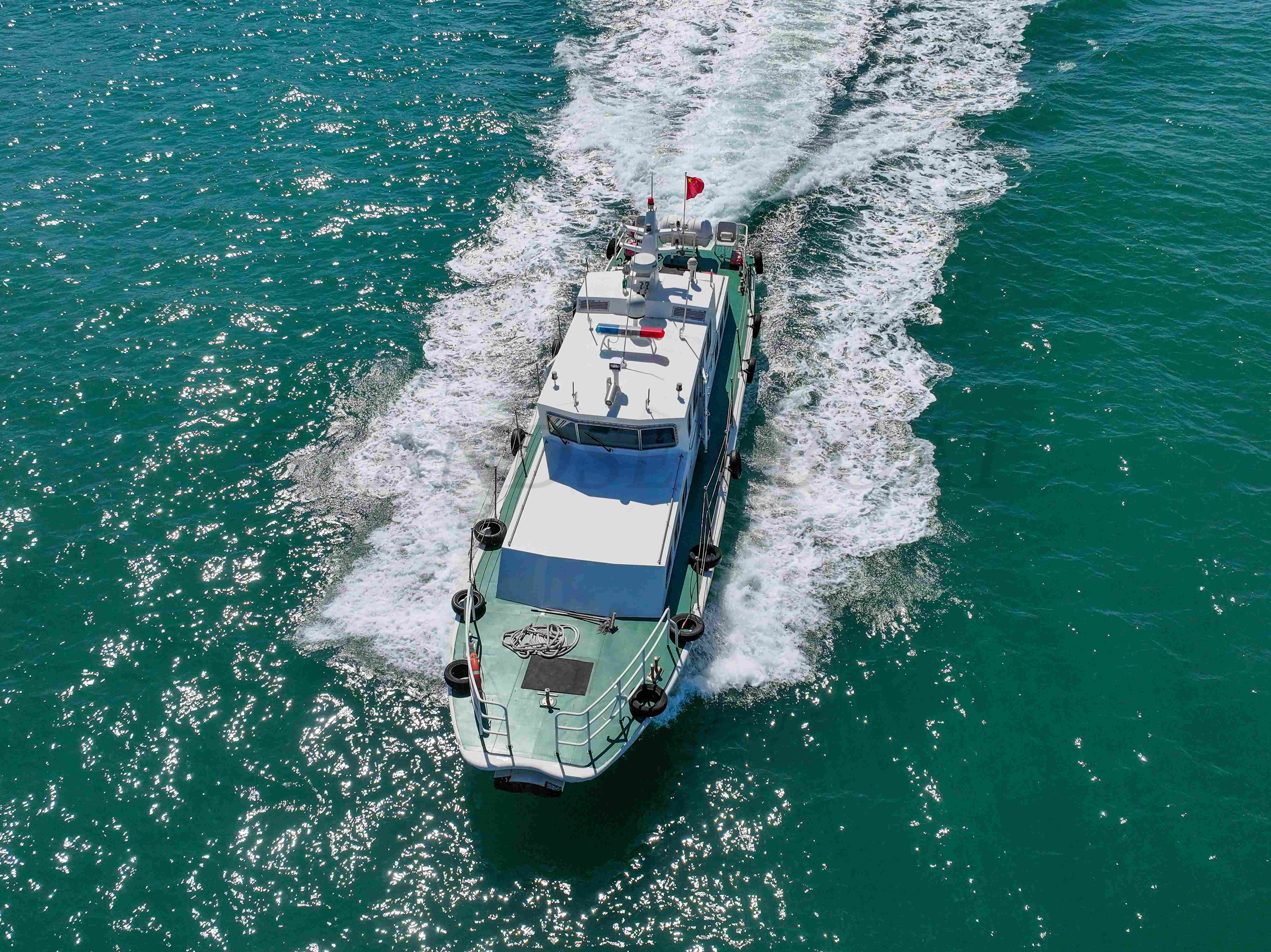 Bateau de patrouille fluviale en aluminium Grandsea de 21,5 m à vendre, constructeur de bateaux de patrouille en Chine