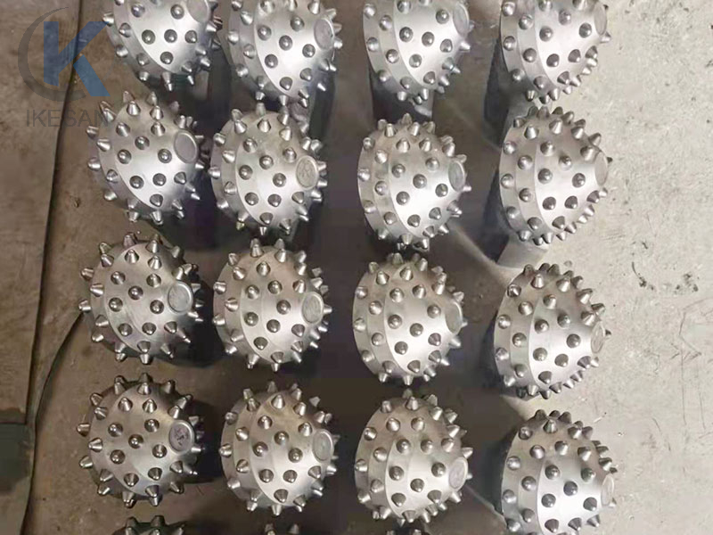 Roller bits for hard rock foundation piling