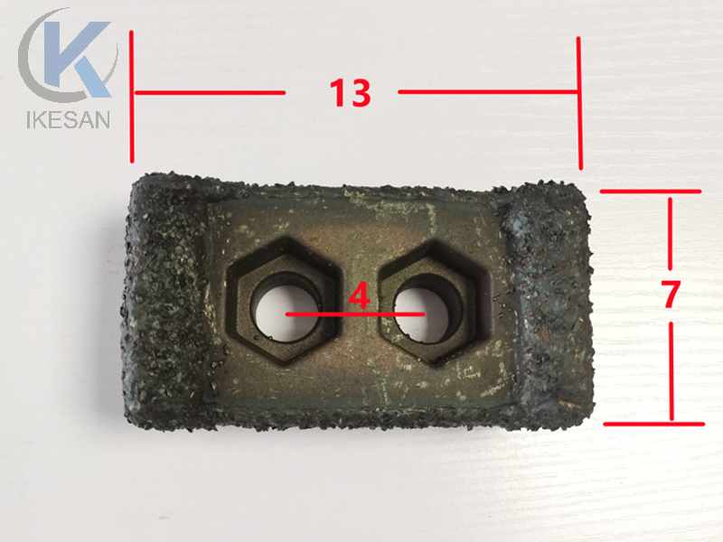 Martillo recubiertos de carburo de tungsteno