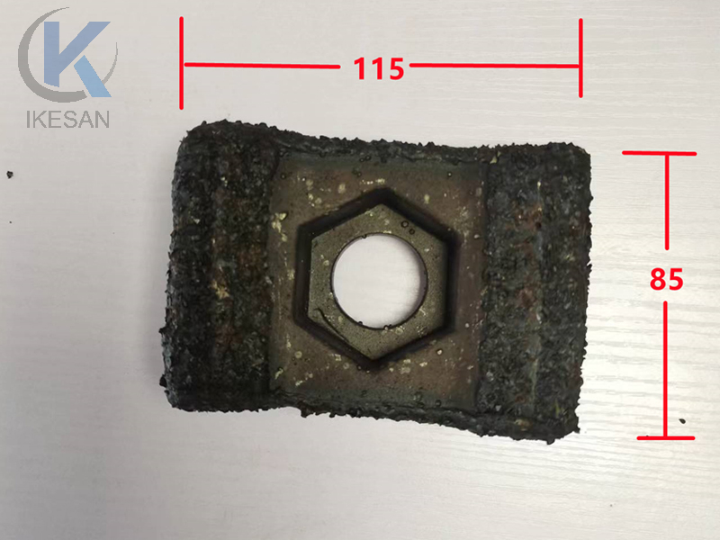 Tungsten carbide coated hammer tips