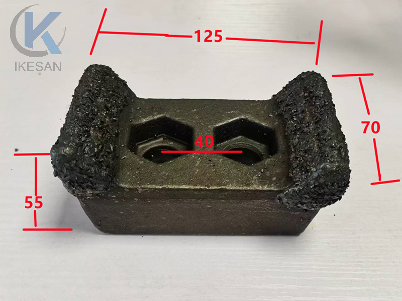 Martillo recubiertos de carburo de tungsteno