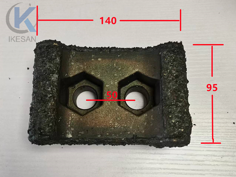 Tungsten carbide coated hammer tips