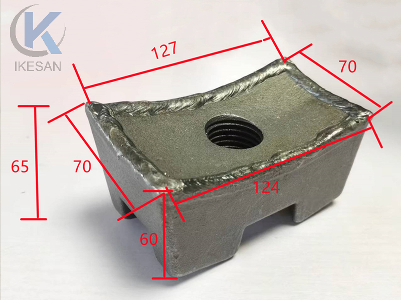 Tungsten carbide coated hammer tips