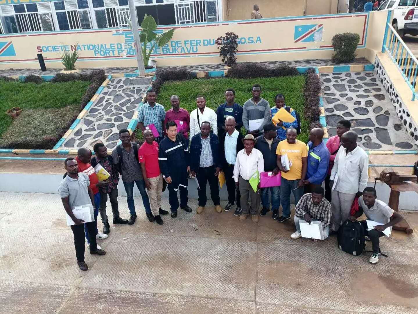 Formation sur site en RD Congo