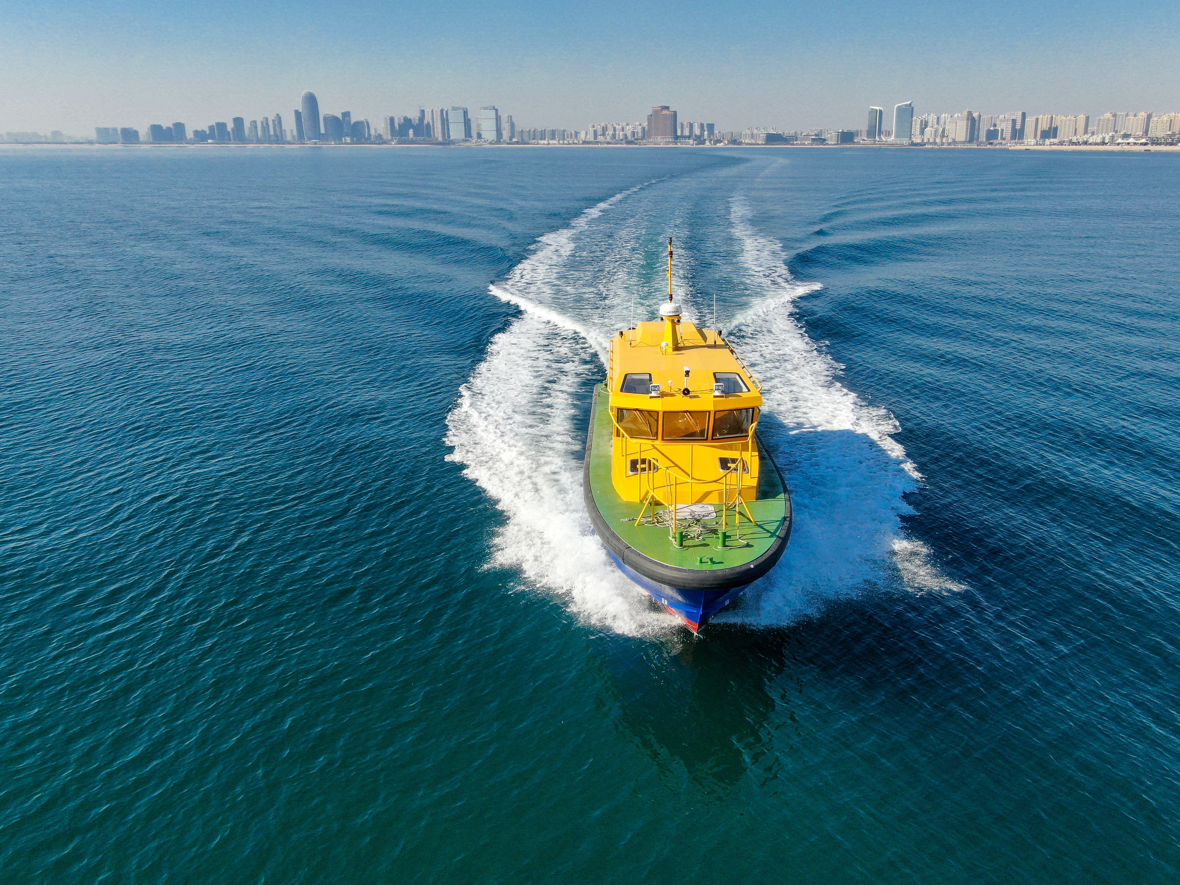 Bateau pilote marin et portuaire Grandsea 15m en aluminium à vendre