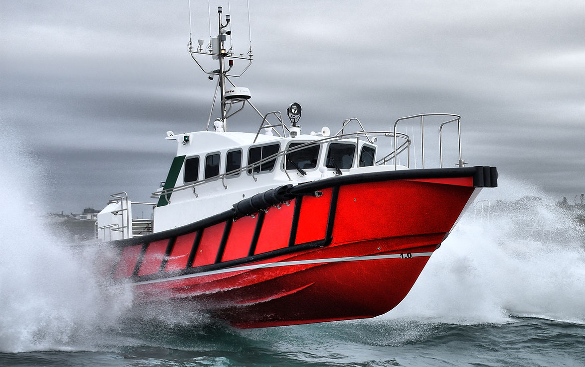 Grandsea Length 13.35m Aluminum marine Pilot Boat à vendre