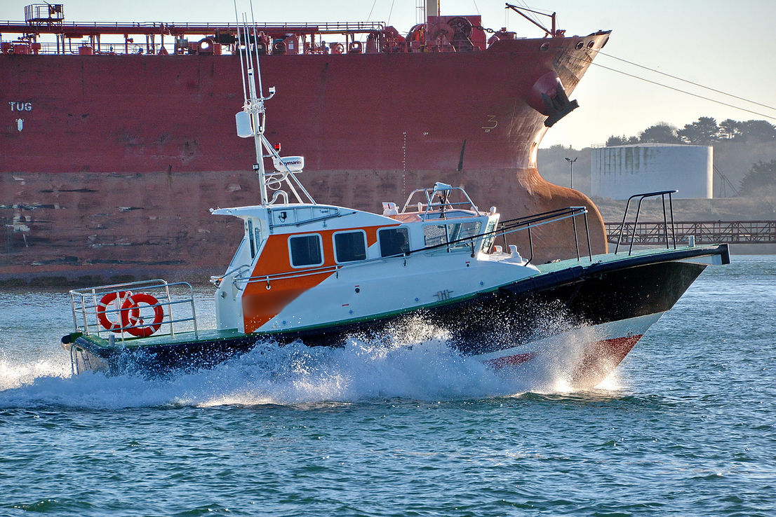 Grandsea Length 13.35m Aluminum marine Pilot Boat à vendre