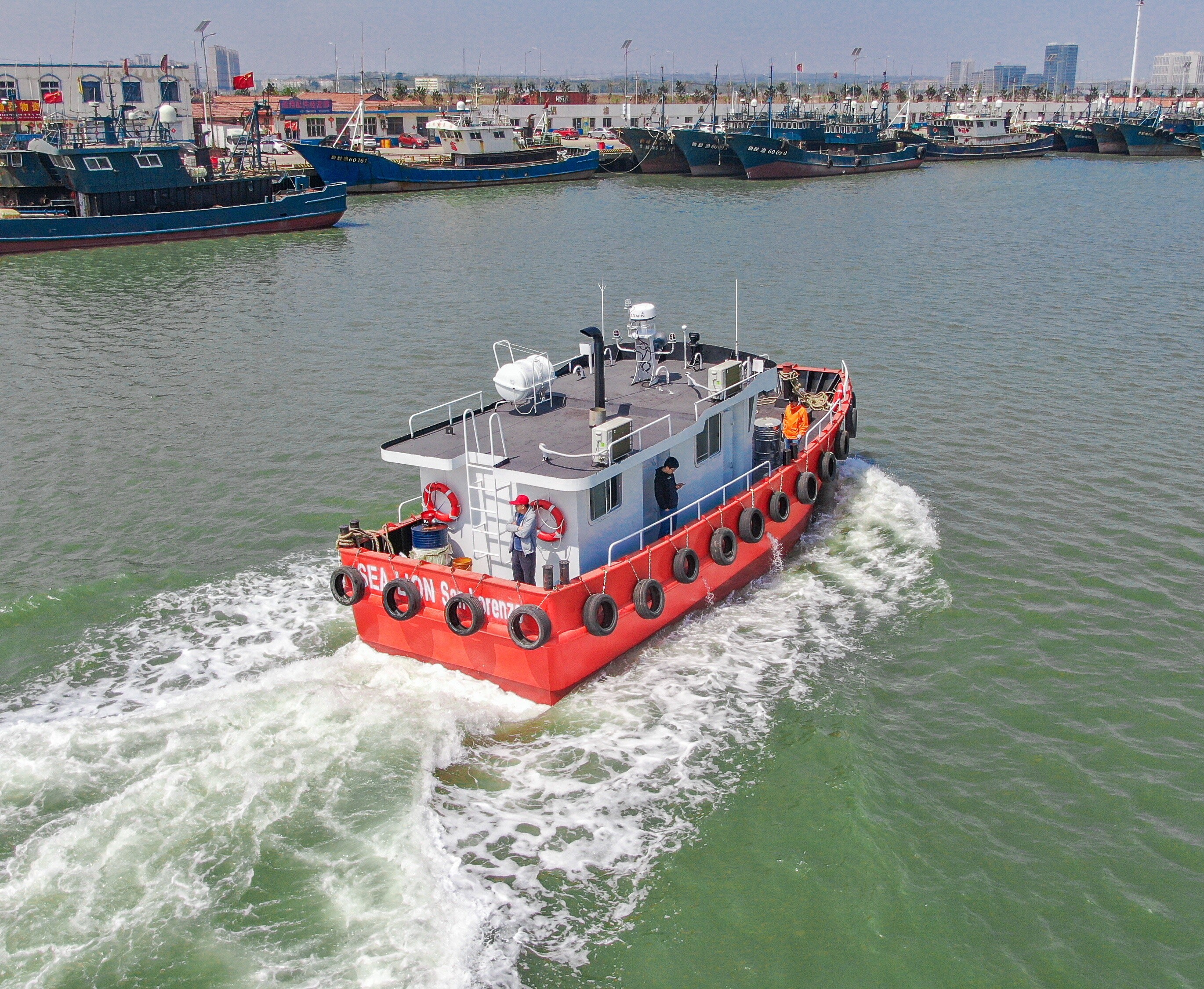 Grandsea 14m Small Steel Material Work Supply Boat (Bateau de ravitaillement en matériel métallique)