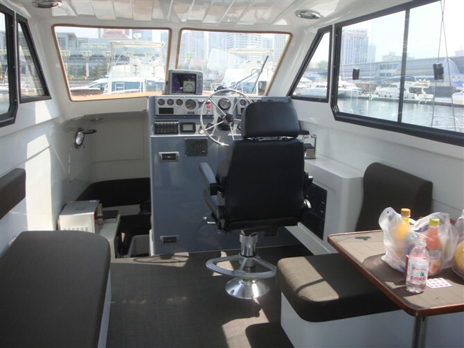 Grandsea 48ft Cabin Sport Fiberglass Deep Sea Fishing Boats à vendre