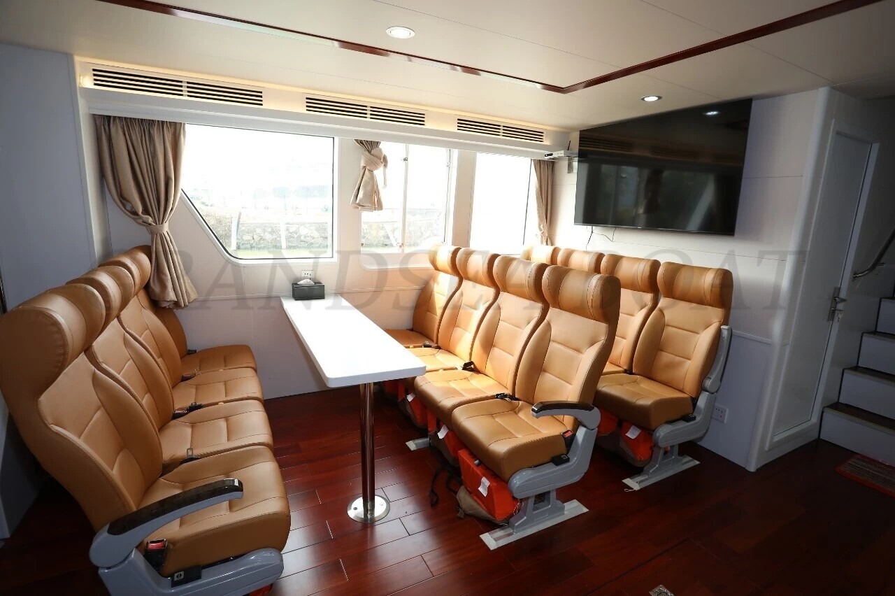 34.6m Offshore High-Speed Fiberglass Patrol Craft Boat à vendre