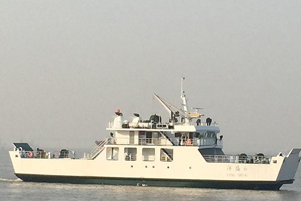 Grandsea 42m Steel Hull 145pax RoRo Car Ferry Passenger Ship Double Ended Cargo Ferry Ship for Sale Grandsea 42m Steel Hull 145pax RoRo Car Ferry Passenger Ship Double Ended Cargo Ferry Ship for Sale