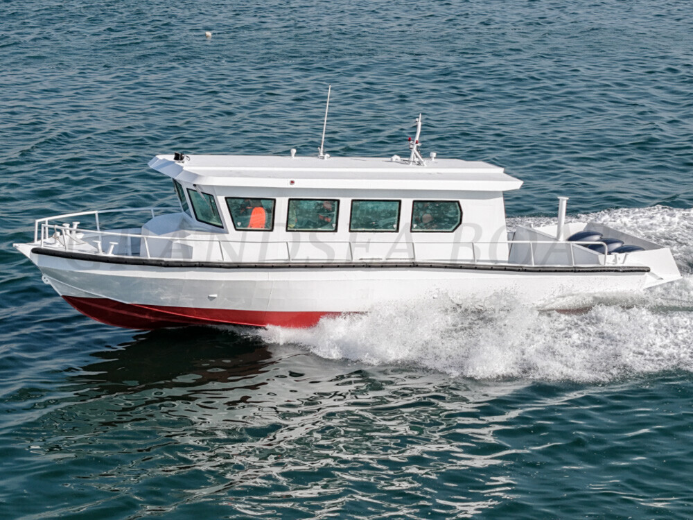 Grandsea 12m Military Bullet Proof Carbon Fiber High Speed Police Armored Patrol Boat for Sale