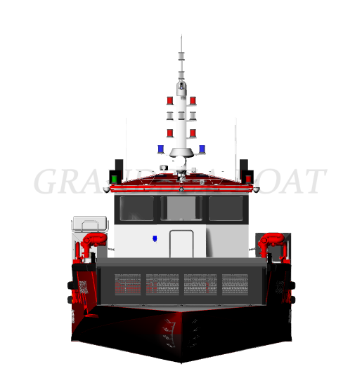 Grandsea 23m Bateau de lutte contre l'incendie en aluminium