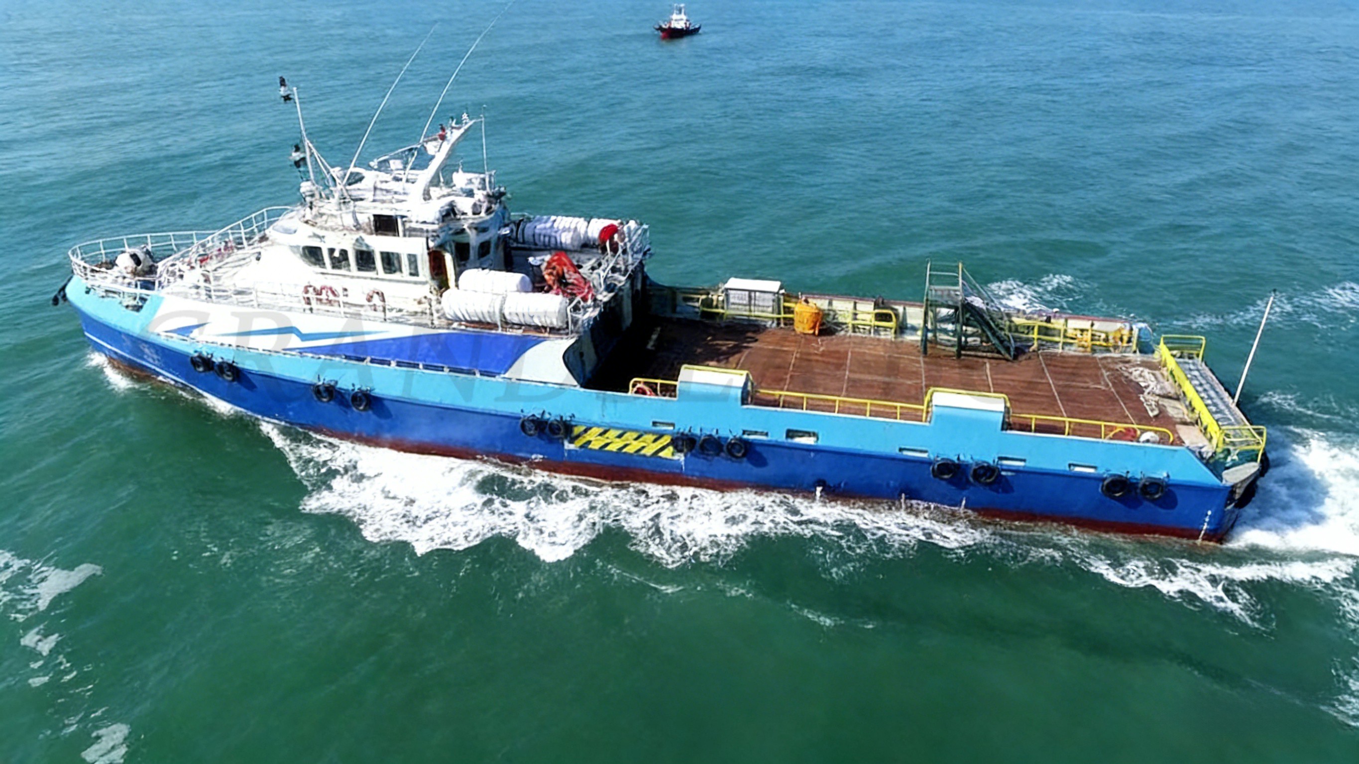 Grandsea 40m Navires utilitaires d'approvisionnement et d'équipage en aluminium à vendre