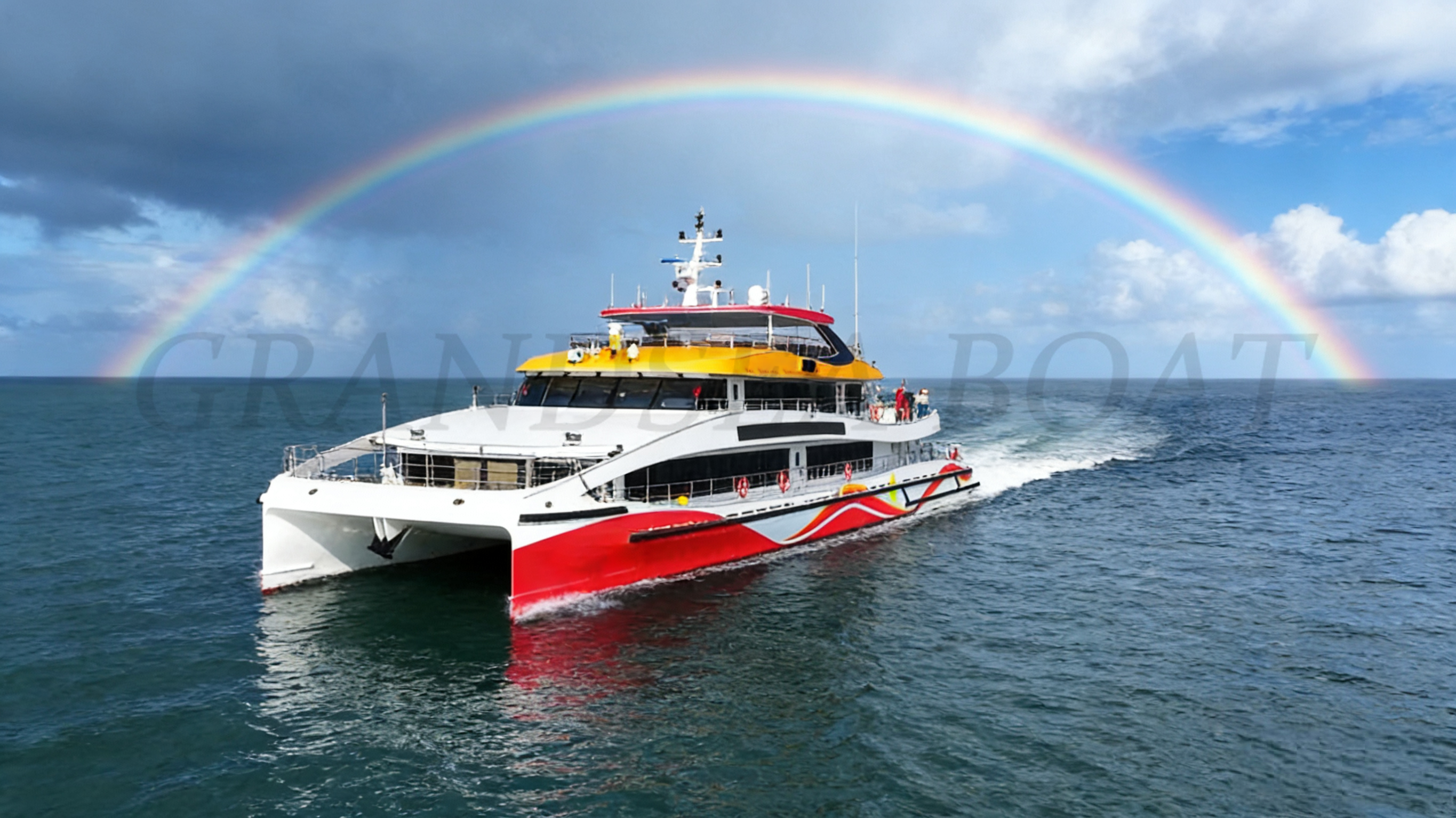 Ferry catamaran Grandsea 380 pour 36m/118ft passagers à vendre