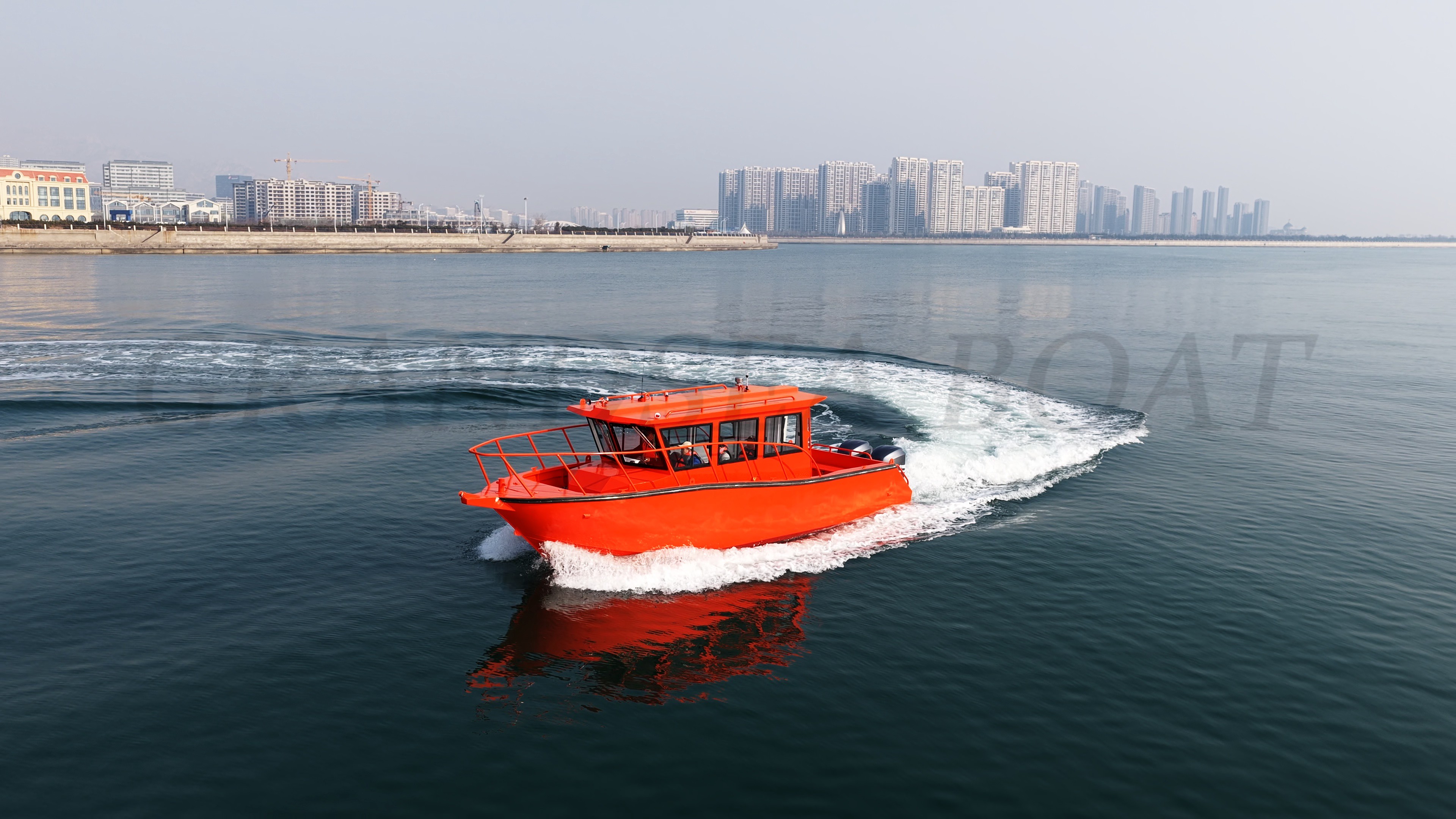 Grandsea 9.6m Bateau militaire de patrouille policière à haute vitesse à vendre