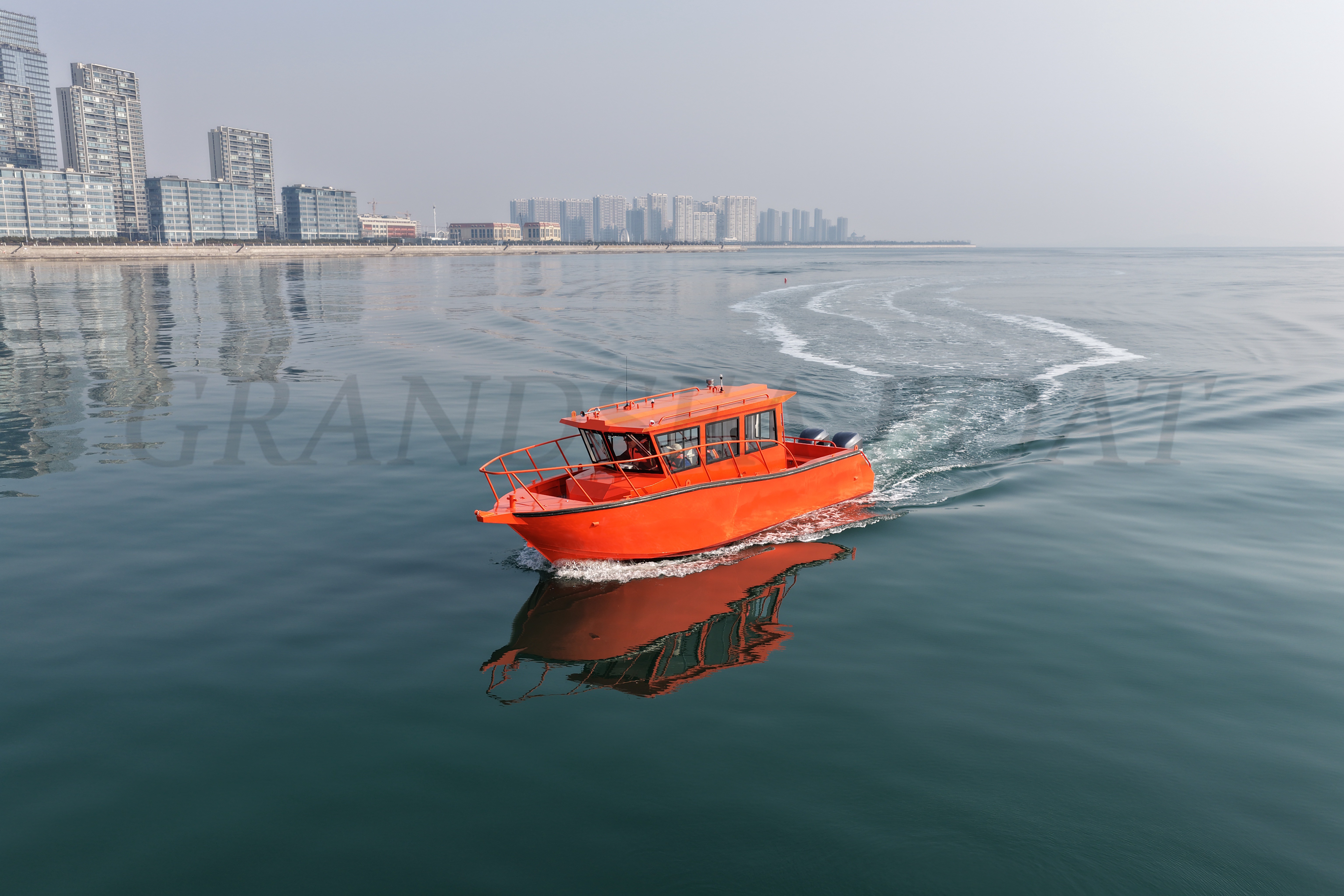 Grandsea 9.6m Bateau militaire de patrouille policière à haute vitesse à vendre