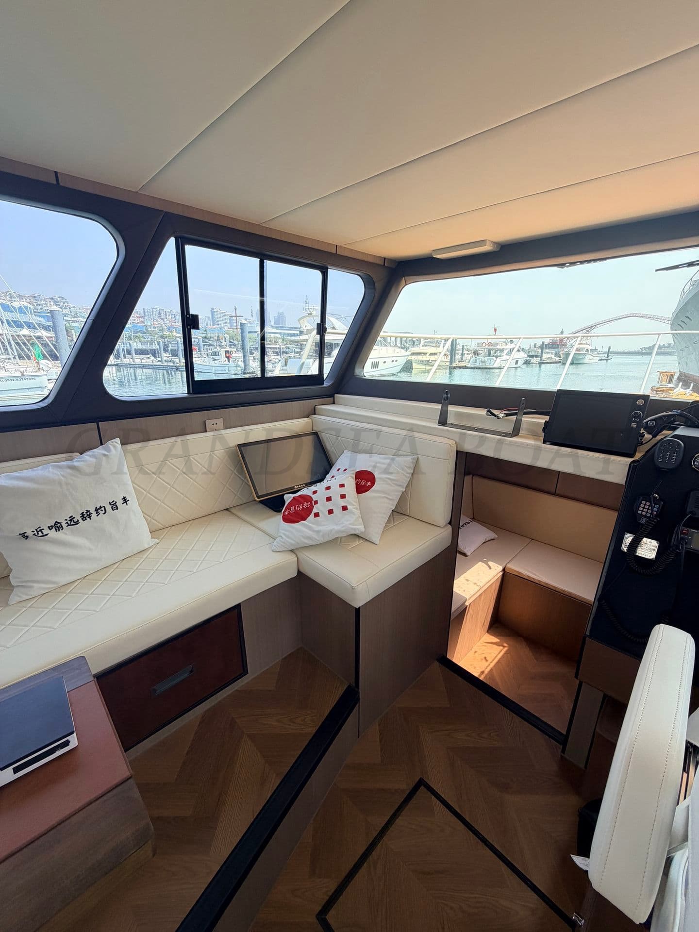 Grandsea 14.53m Bateau de pêche de plaisance en aluminium Best avec cabine complète, croiseur sportif walk around, à vendre