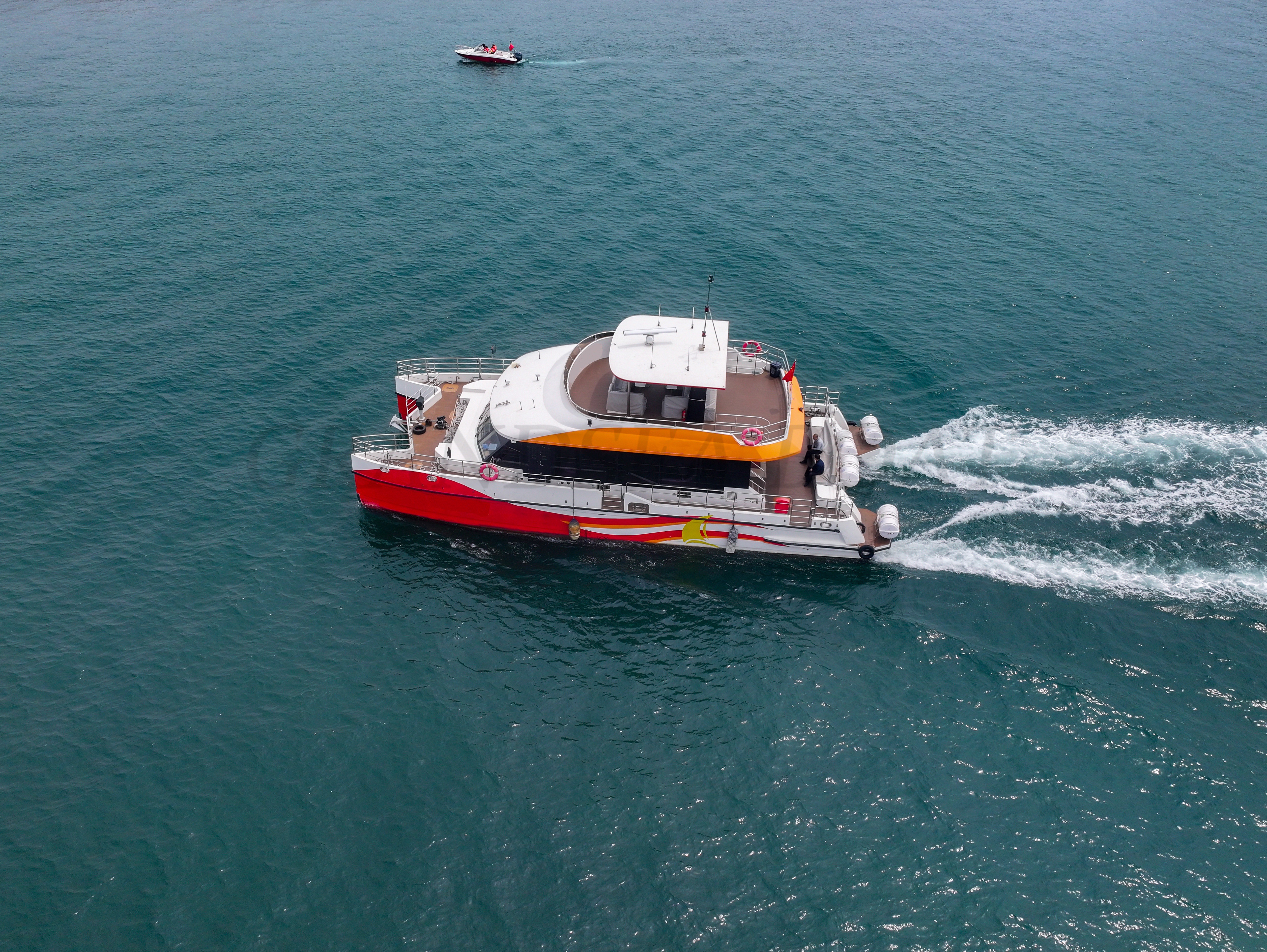 Bateau de tourisme en aluminium Grandsea 21m 120 places Bateau de passagers Ferry touristique à vendre