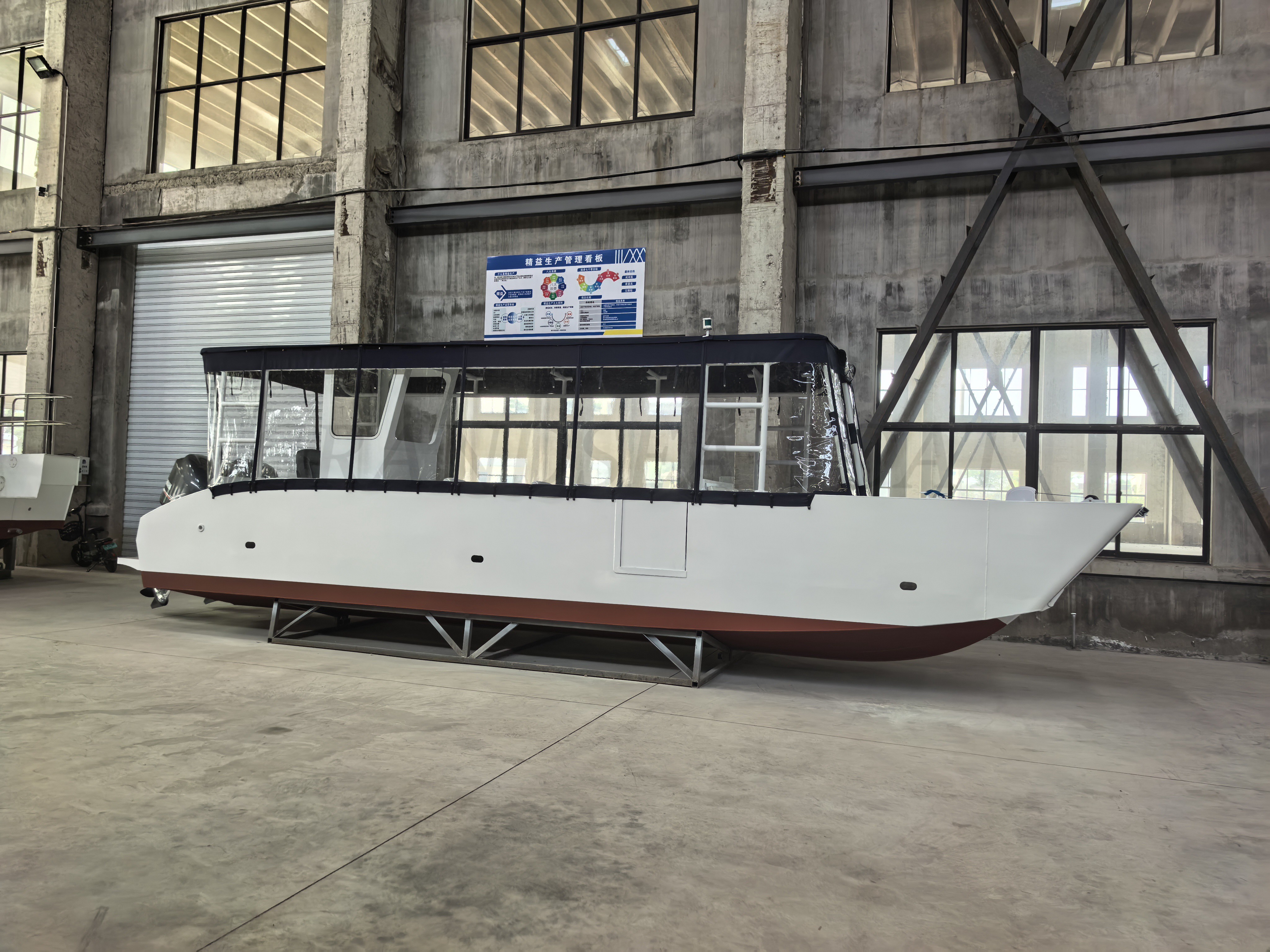 Bateau de transport Grandsea 31ft en aluminium pour 12 personnes à vendre