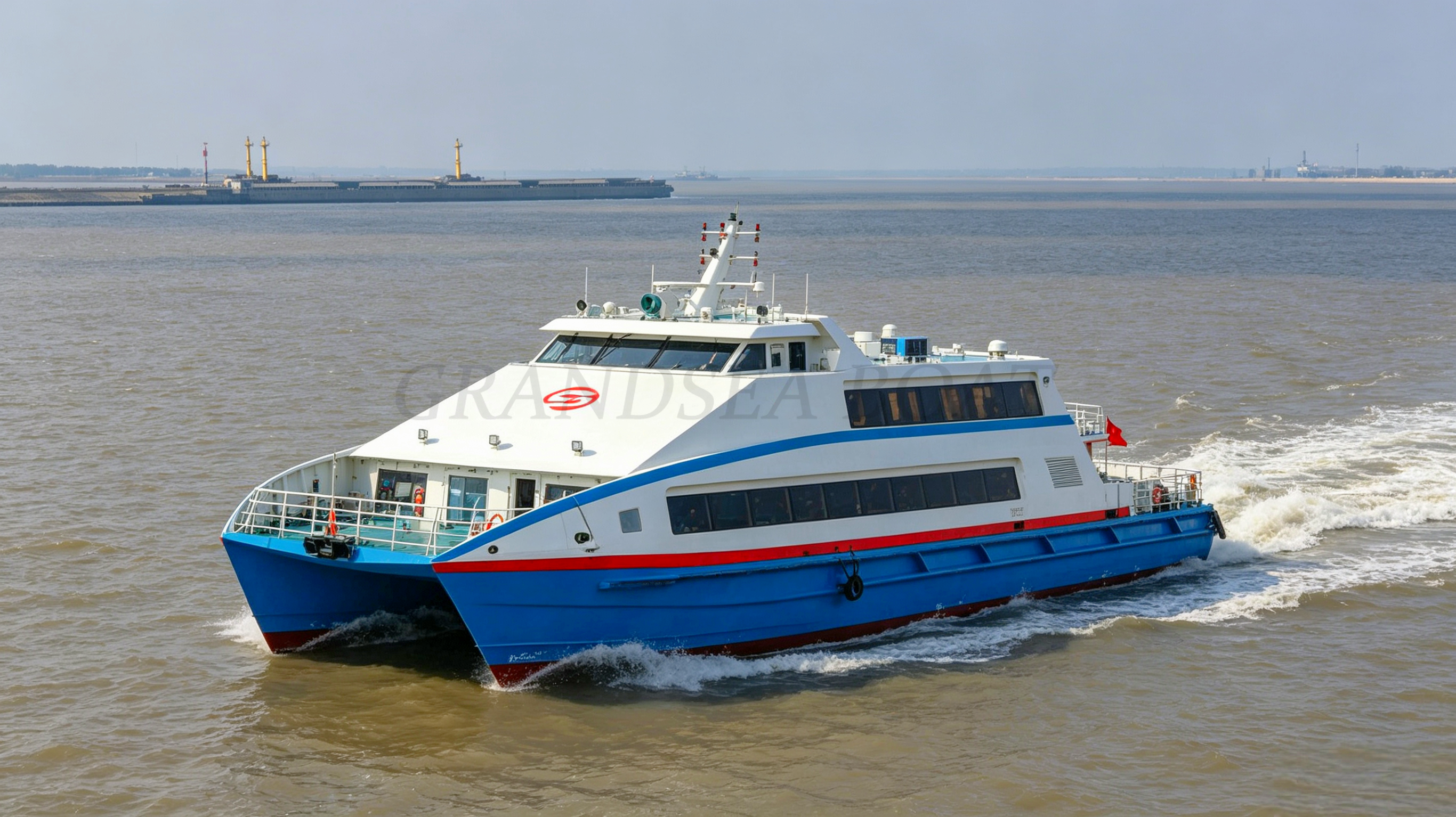 Ferry catamaran en aluminium Grandsea 33m 300 places à vendre