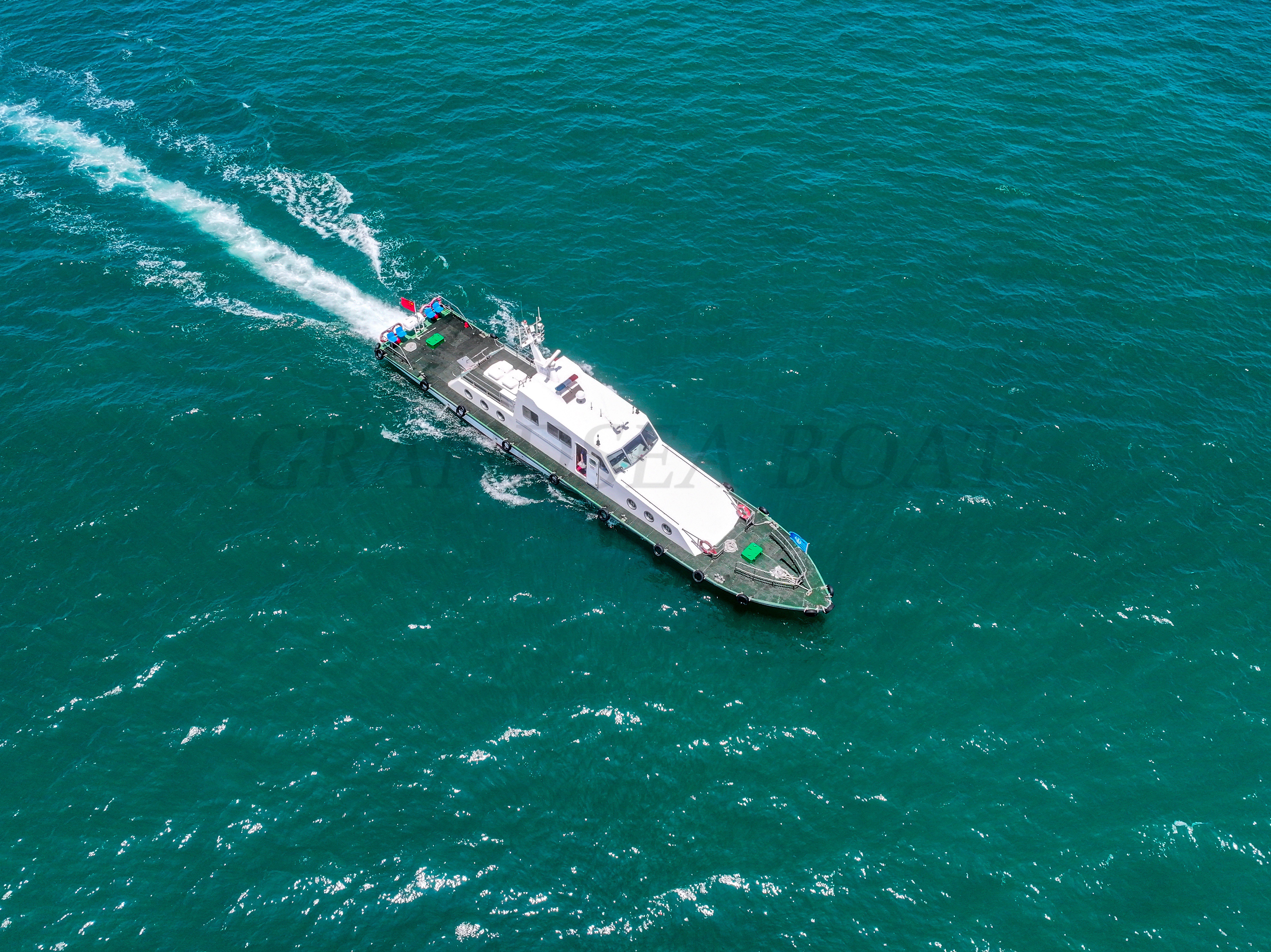Constructeur de patrouilleur fluvial en aluminium de 26 m Grandsea