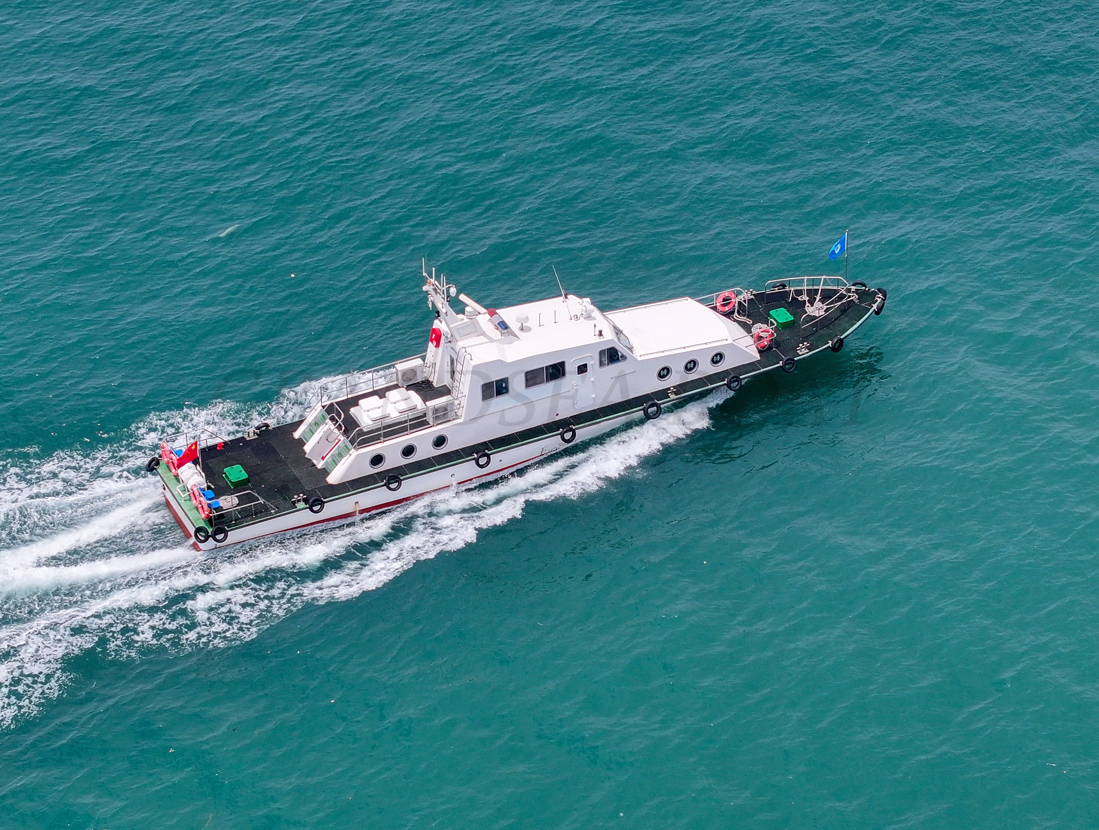 Constructeur de patrouilleur fluvial en aluminium de 26 m Grandsea