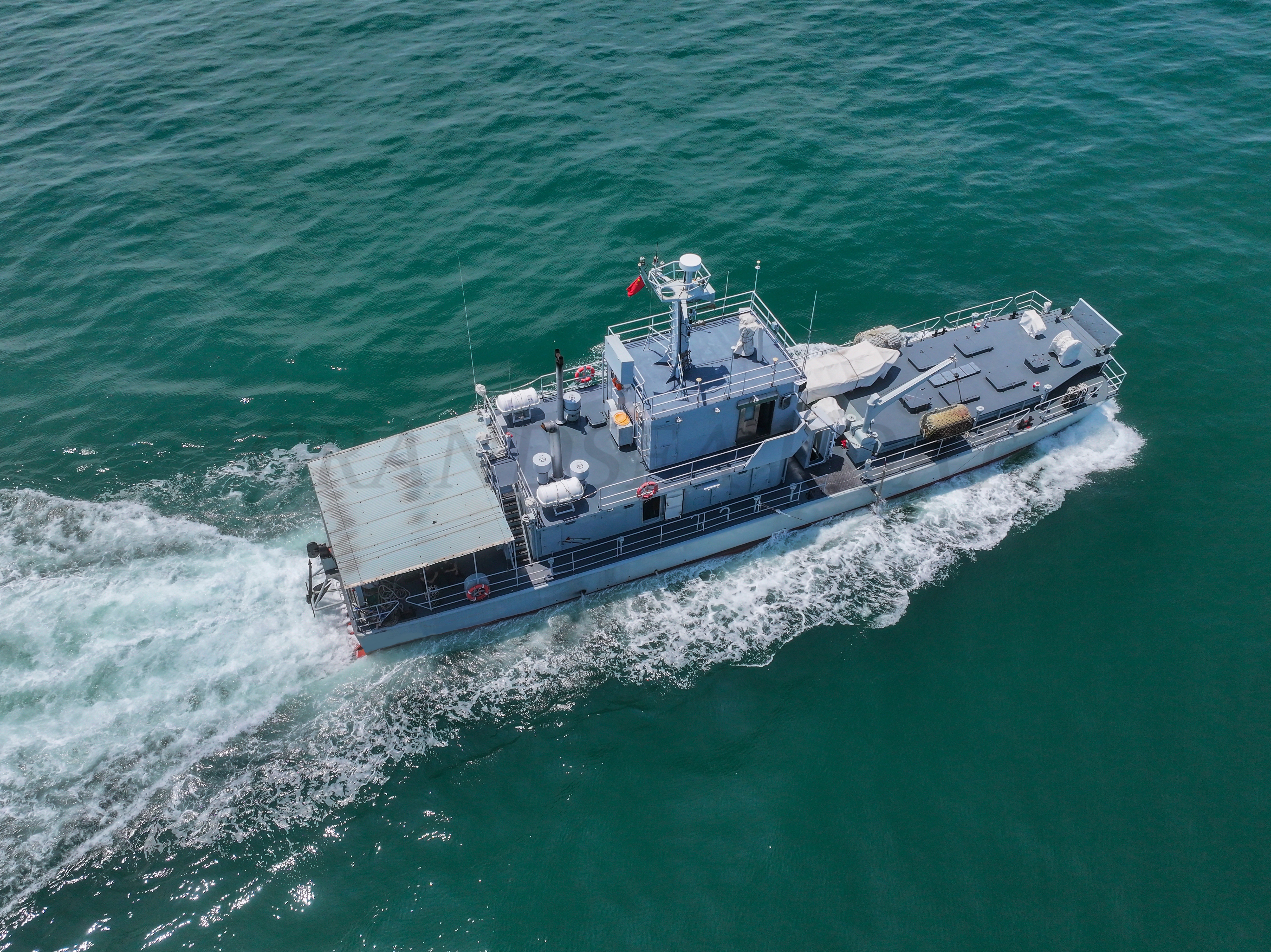Grandsea vedette de 30 m à coque en acier pour bouée, bateau d’aide à la navigation à vendre