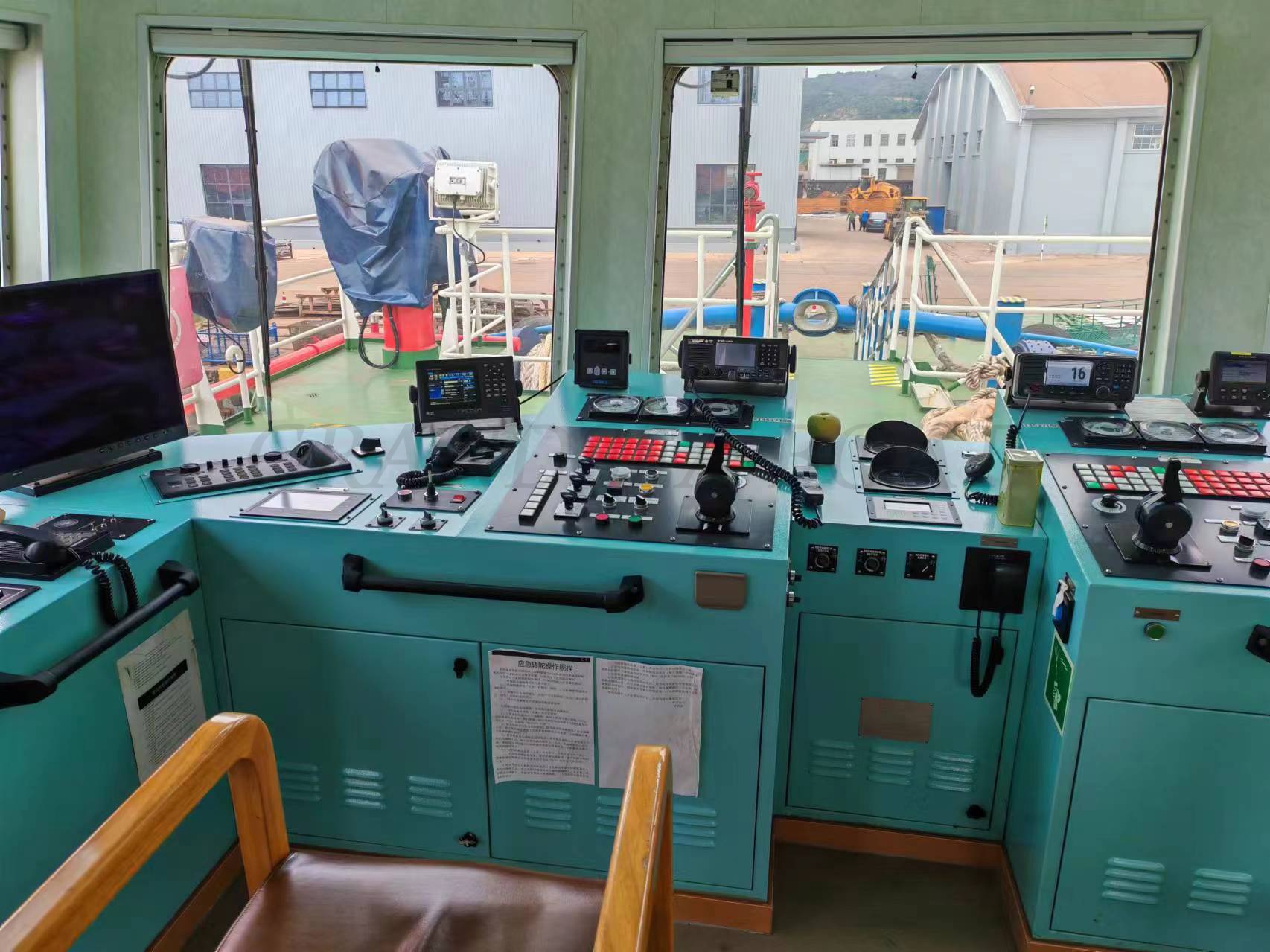 Grandsea Remorqueur de 32 m pour l'application de la loi, remorqueur d'incendie, bateau de sauvetage
