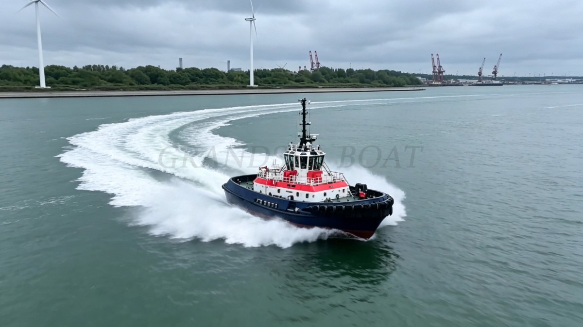 Remorqueur ASD Grandsea de 28 m, 3200hp, traction au point fixe de 42t à vendre