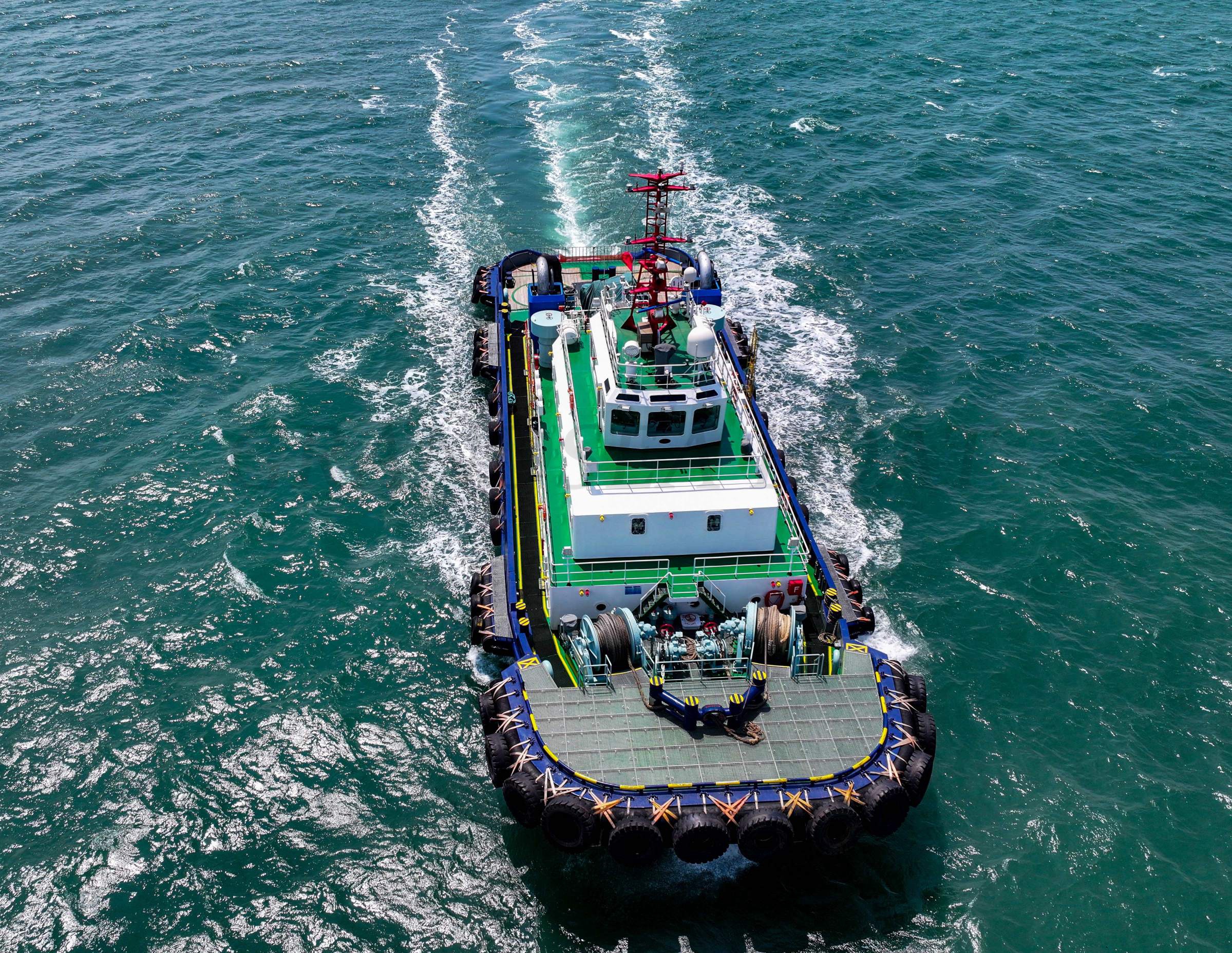 Remorqueur Grandsea de 39m, bateau de travail de remorquage, chantier naval, capacité de traction au bollard de 87T, remorqueur à vendre