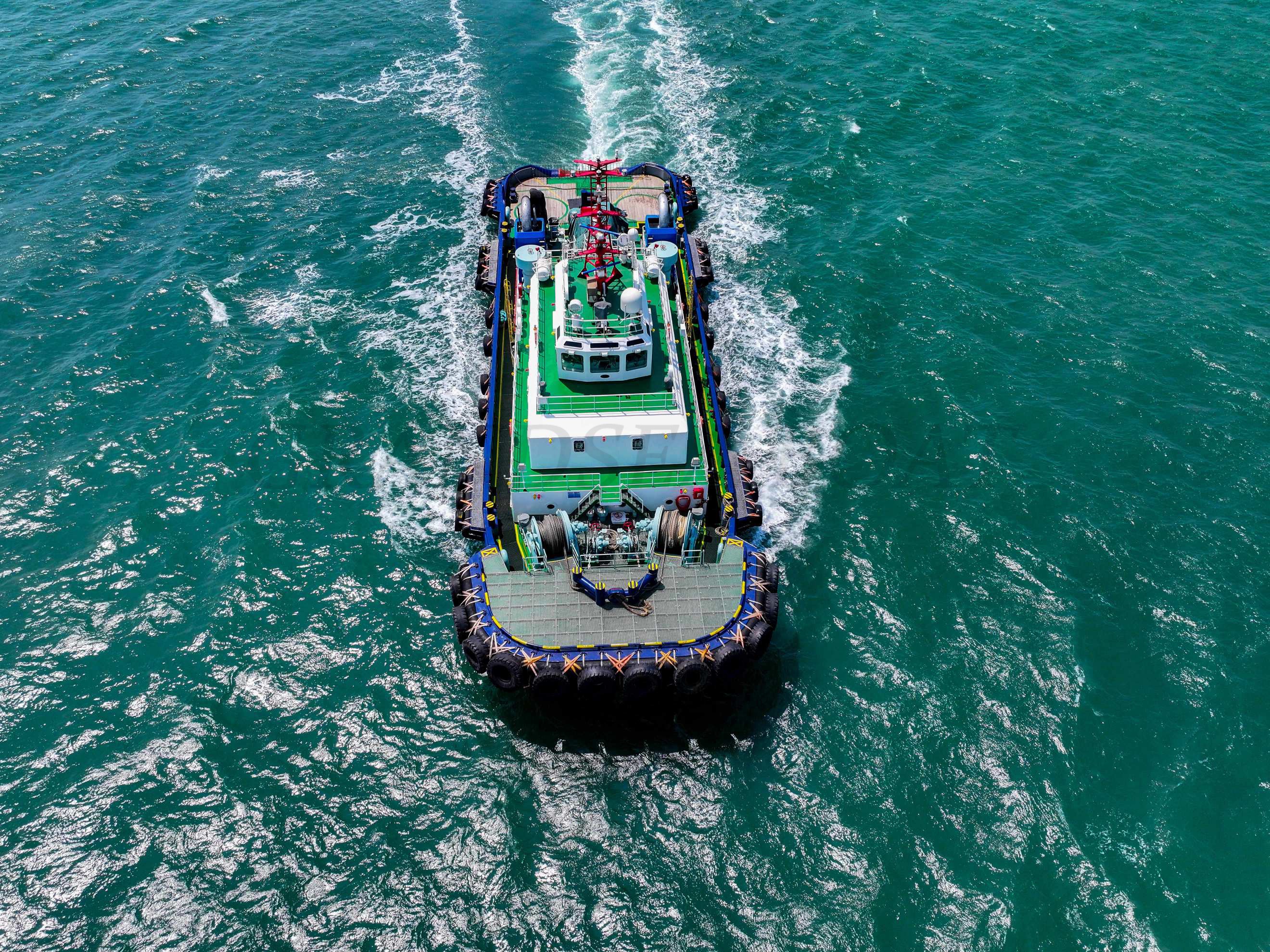 Remorqueur Grandsea de 39m, bateau de travail de remorquage, chantier naval, capacité de traction au bollard de 87T, remorqueur à vendre