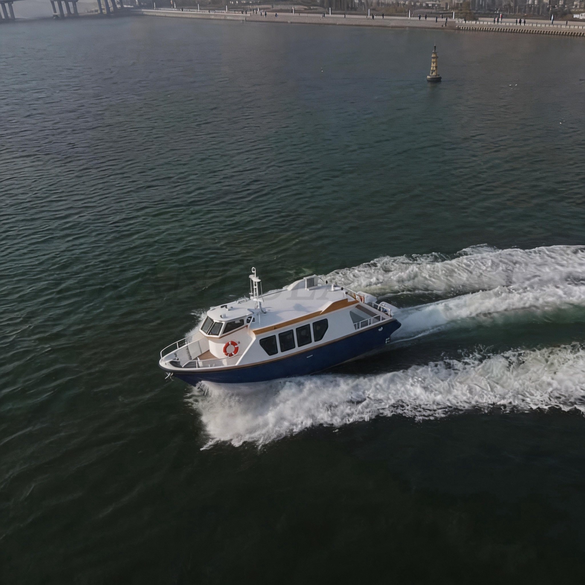 Ferry à passagers en aluminium Grandsea de 42ft pour 30 personnes à vendre
