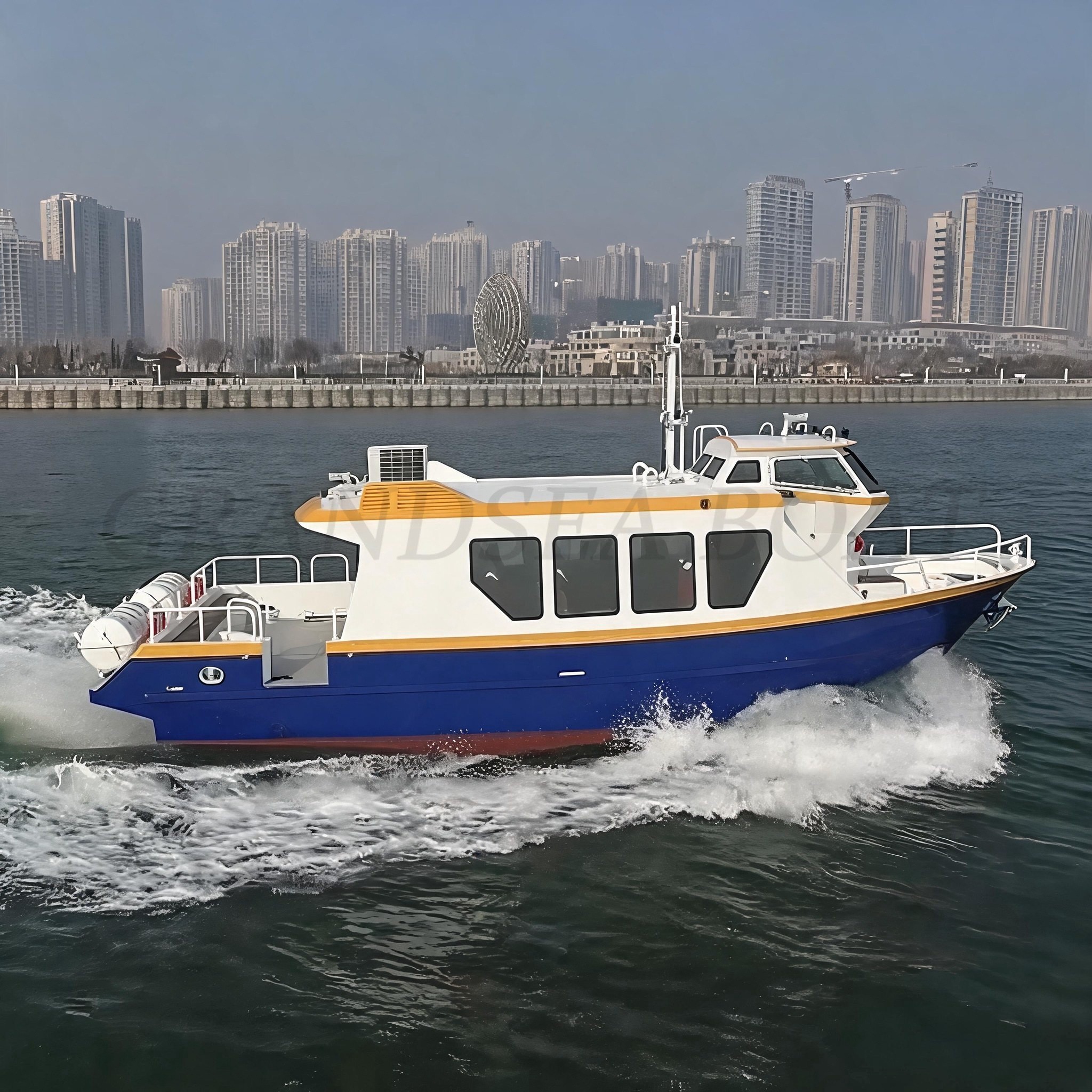 Ferry à passagers en aluminium Grandsea de 42ft pour 30 personnes à vendre