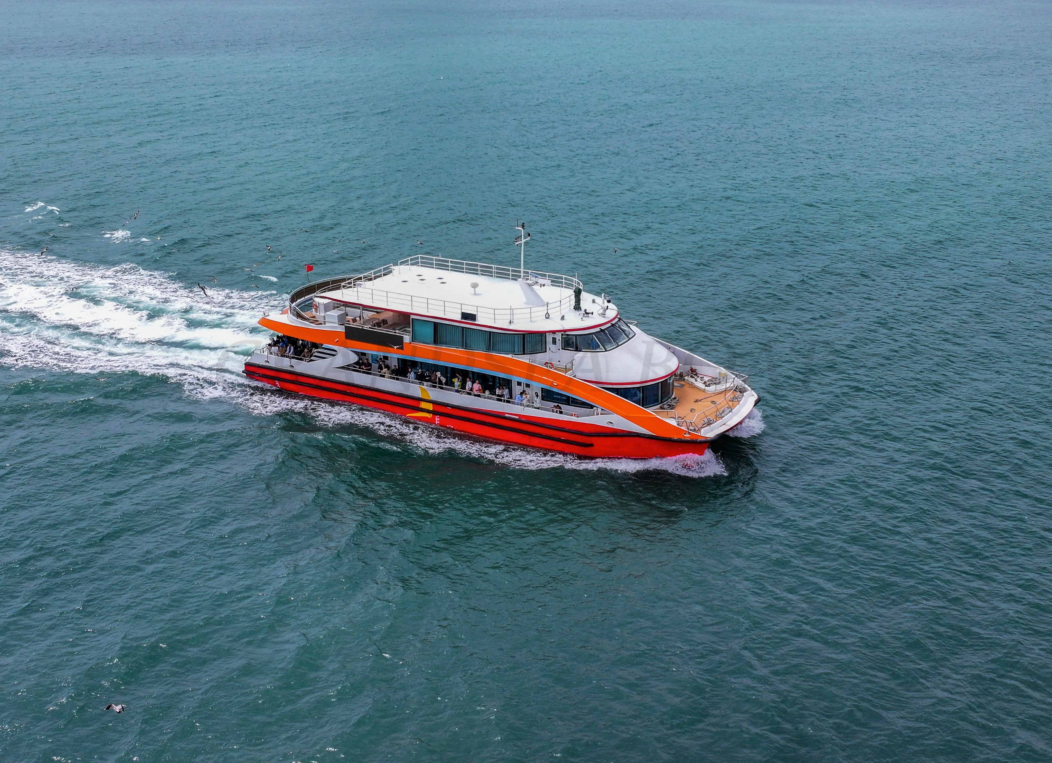 Catamarans touristiques en aluminium Grandsea de 37 m pour 340 personnes, bateaux d’excursion à vendre Catamarans touristiques en aluminium Grandsea de 37 m pour 340 personnes, bateaux d’excursion à vendre