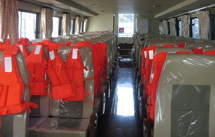 Navire ferry rapide en PRV de 20 m pour 70 personnes à vendre