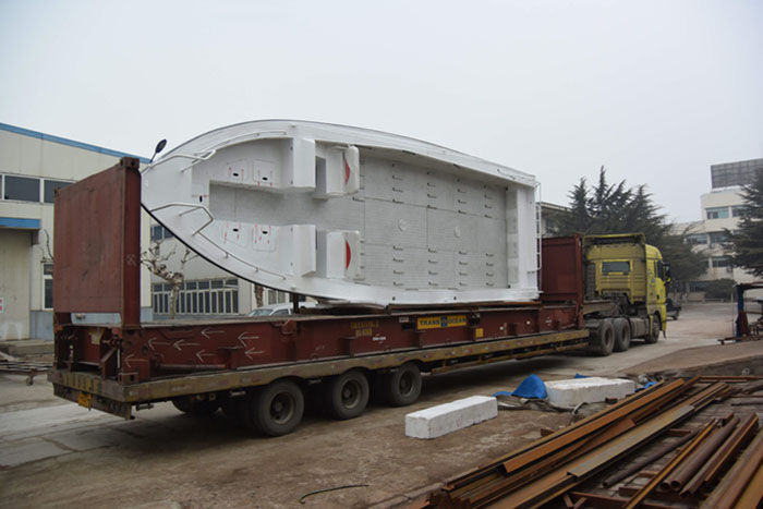 Bateau-taxi à grande vitesse en aluminium de 11,6 m en aluminium pour 30 personnes à vendre