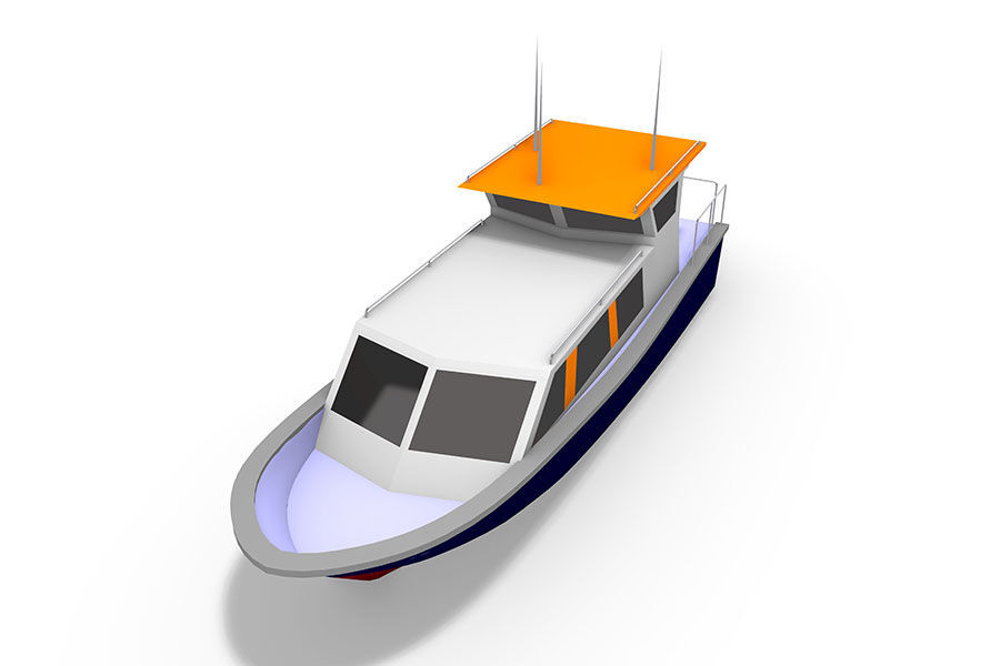 42ft 30 Persons Aluminium Passenger Ferry for Sale