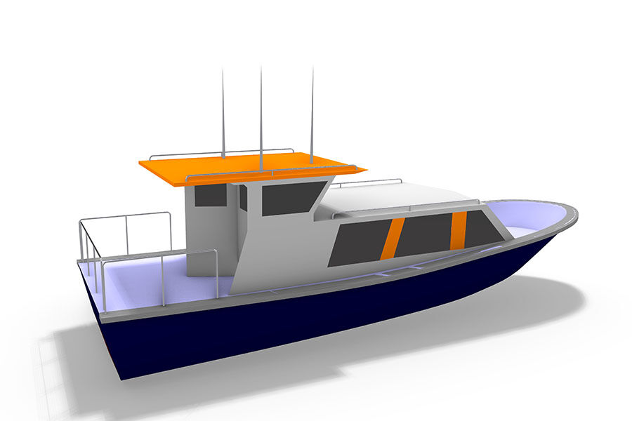 42ft 30 personnes traversier en aluminium à vendre