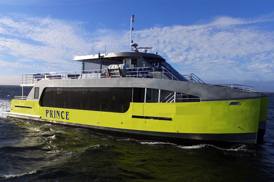 90 personnes Catamaran en aluminium Speed Passager Ferry Boat