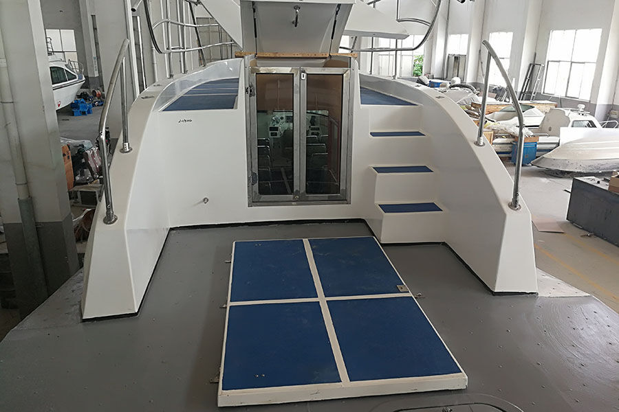 China 13.8m Steel Hull Day Commercial 30 Passenger Boat for sale