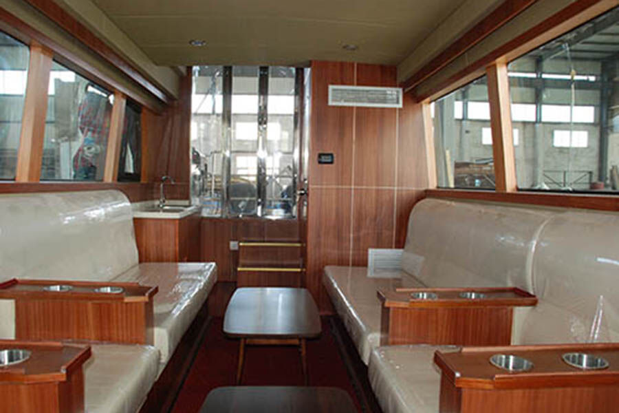 Grandsea 13.8m/32sièges en fibre de verre hors-bord Bateau à passagers de vitesse du moteur à vendre