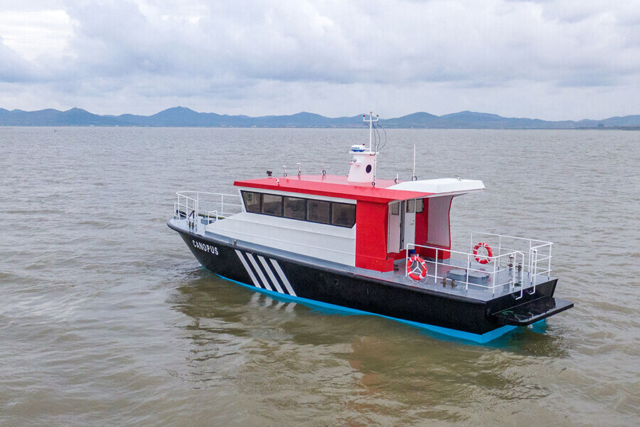 Bateau de transfert d'équipage de passager de la Chine 17m Steel Hull 40seater à vendre