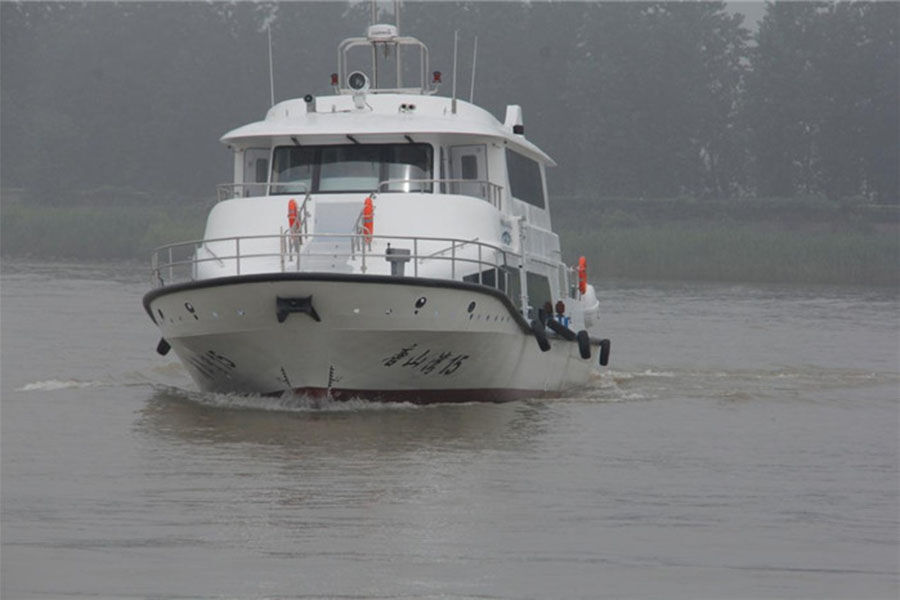 China 26m Steel Day Commercial 150 Passenger Ferry Boat for Sale