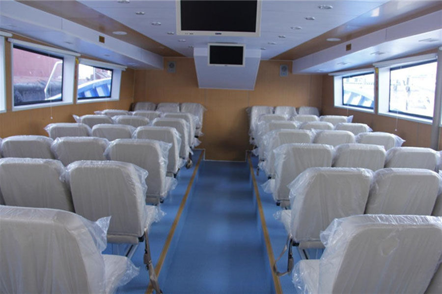 China 26m Steel Day Commercial 150 Passenger Ferry Boat for Sale