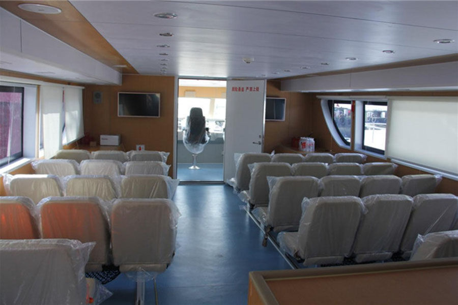 China 26m Steel Day Commercial 150 Passenger Ferry Boat for Sale