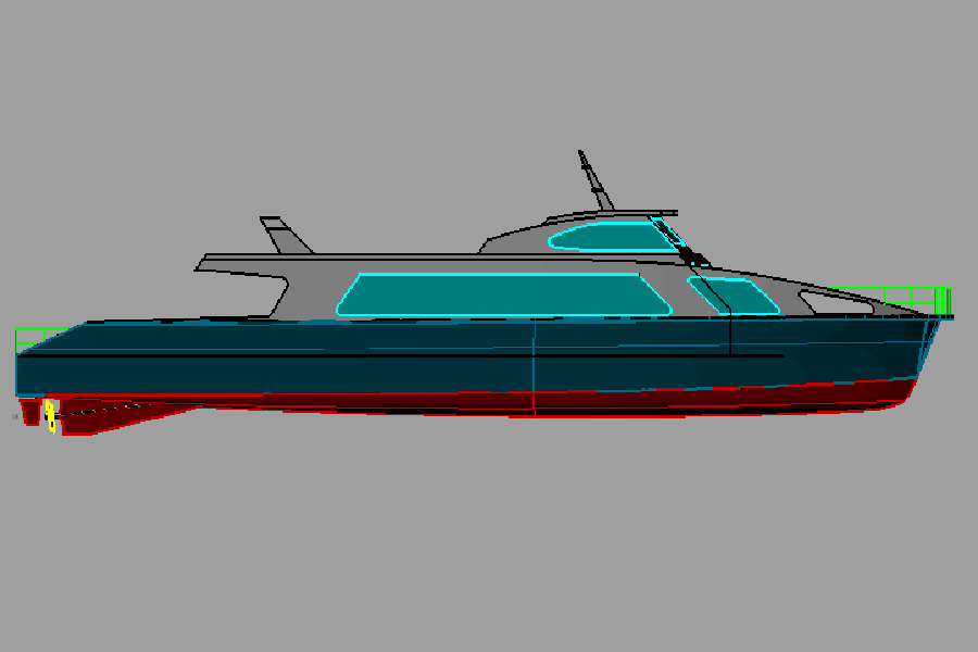 27m 140 personnes catamaran passagers en aluminium Ferry Boats à vendre