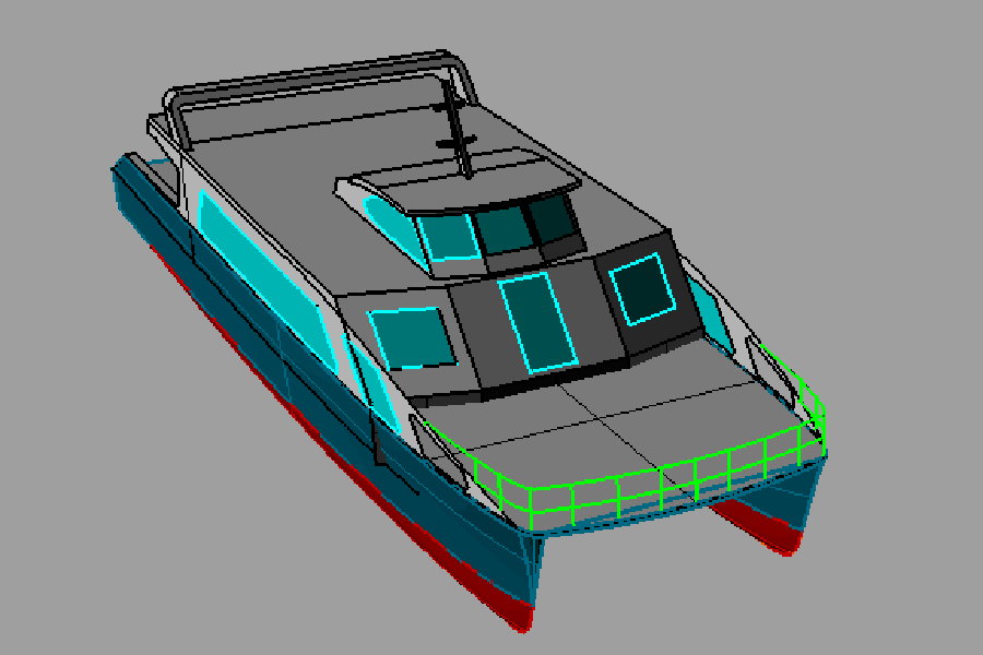 27m 140 personnes catamaran passagers en aluminium Ferry Boats à vendre