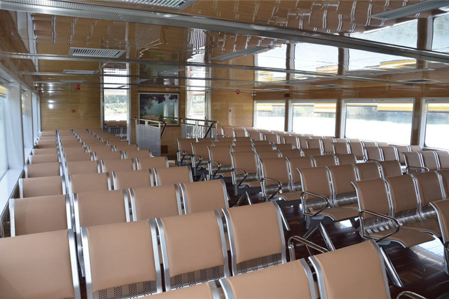 38m 200-400 Personnes Ferry Bateaux à passagers en acier à vendre